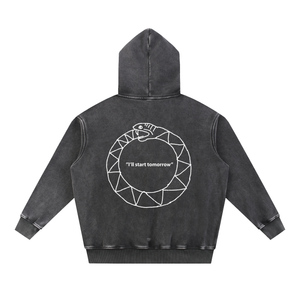 Tomorrow Black Hoodie