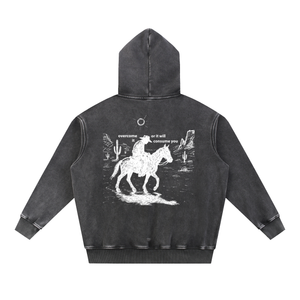 Overcome It Black Hoodie