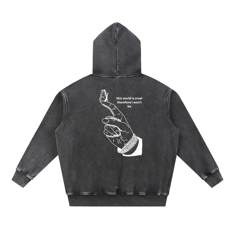 Cruel Black Hoodie