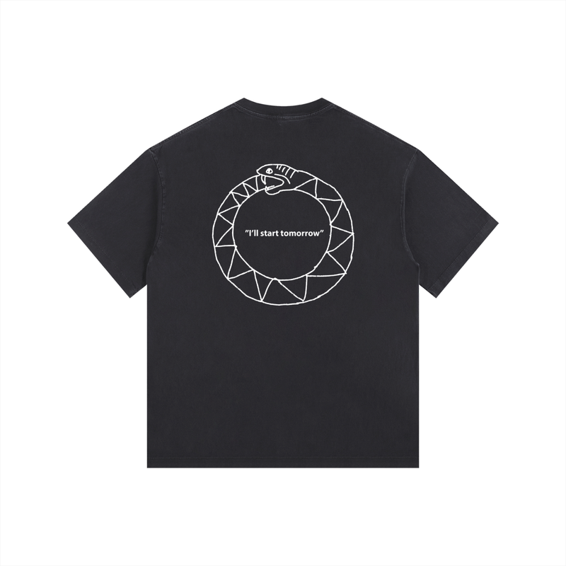 Tomorrow Black T-Shirt